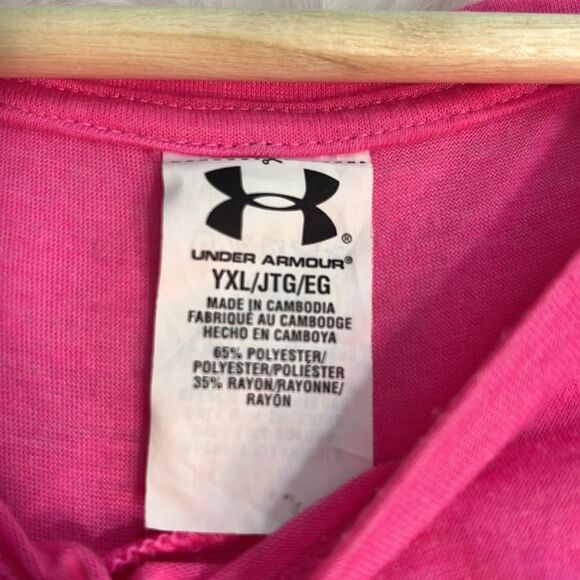Under Armour pink pocket T-shirt - Picture 4 of 5
